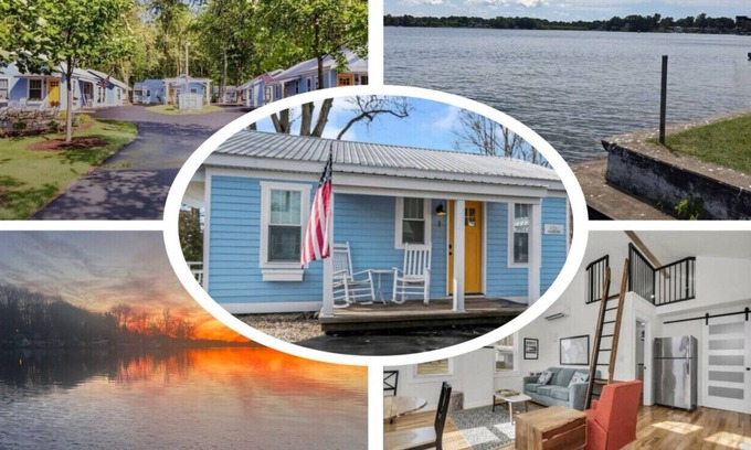 Paw Paw Lake Cottage | Heron's Nest: Lakeside Cottages with Family-Friendly Amenities