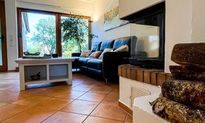 Roedermark Apartment | Cozy Retreat with Fireplace and Romantic Garden Escape