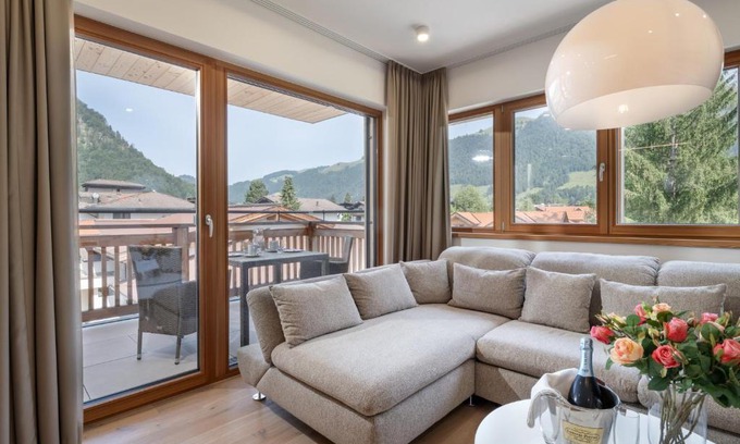 Walchsee Apartment | Herzi Chalet - Chic and Cozy 4-Star Retreat Awaits