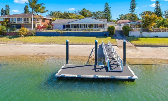 Port Macquarie House | Serene Hibbard Waterfront Escape with Oceanfront Views