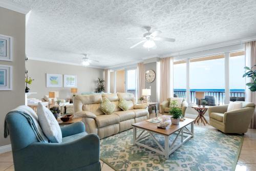 Gulf Lagoon Beach Apartment | Oceanfront Hidden Dunes 402 with Pool & Perfect Views