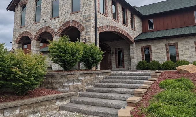 Ste Genevieve House | Scenic Retreat with Private Balconies & Gourmet Dining