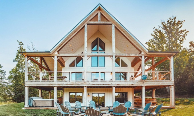 Rockbridge Cabin | Explore Hidden Meadows: Nature Trails & Game Room Fun