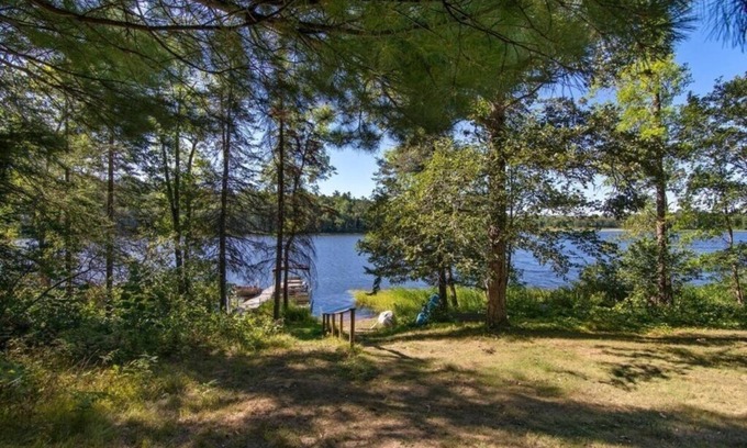 Emily Cabin | Hidden Pines Lakefront Family Home with WIFI only 2.5 hours from the Twin Cities