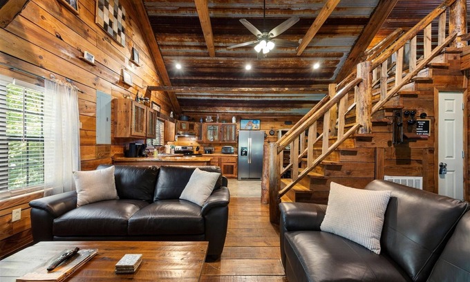 Trenton House | Unforgettable Hideaway Lodge: Pet-Friendly with Fire Pit
