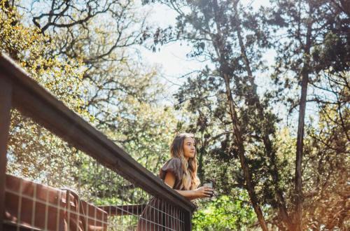 Wimberley House | Private Hideout Cabin Retreat Near Wimberley with Hot Tub