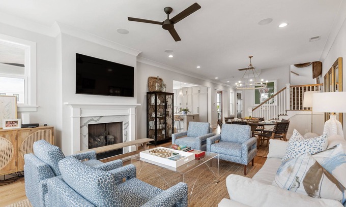 Johns Island House | Experience "High Tide": Oceanfront Villa with Pool & Spa