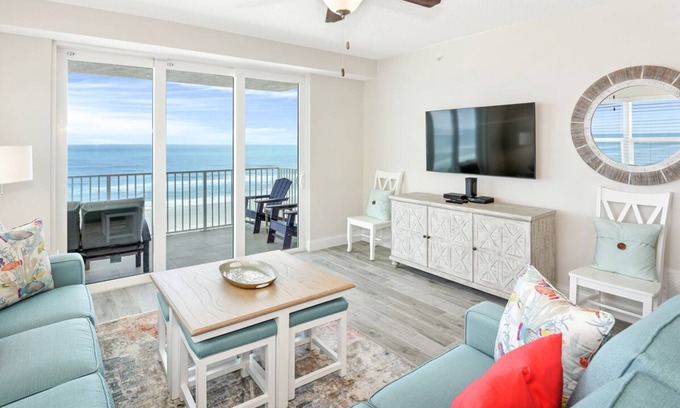 Ocean View Halifax Estates Condo | Idyllic High Tide Haven: Ocean Views & Spa Retreat