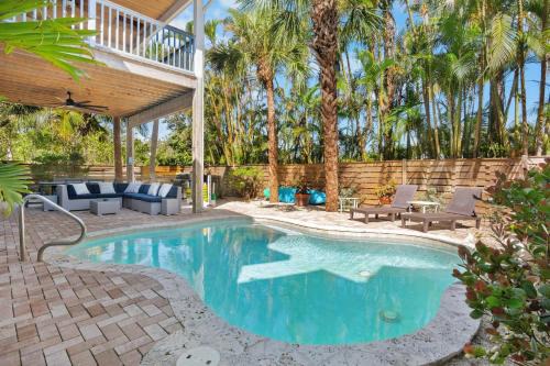 Anna Maria House | Oceanfront High Tide Haven with Pool & Family-Friendly Fun