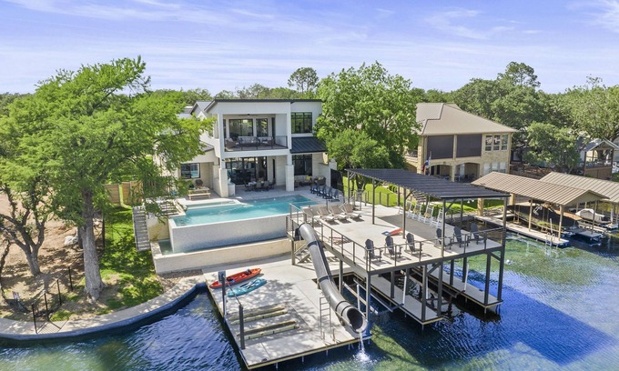 Marble Falls House | Experience Highland Harmony: Waterfront Luxury Awaits You