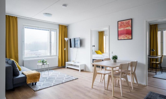 Espoo Apartment | Experience Hiisi Homes Espoo Finnoo: Pet-Friendly Comfort