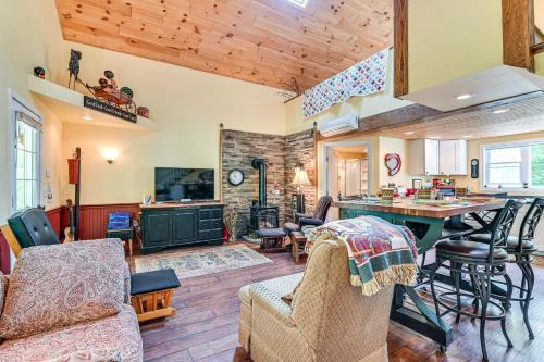 Dansville House | Hike, Bike, Fish and More Dansville Cabin with Yard!