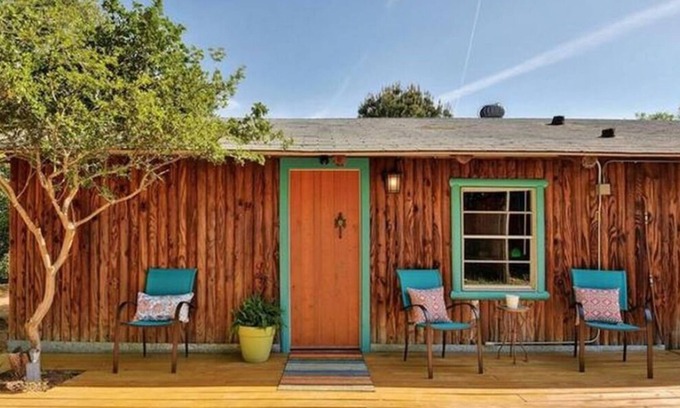 Dripping Springs Cabin | Tranquil Hillcountry Getaway Near Austin with Pool & Spa