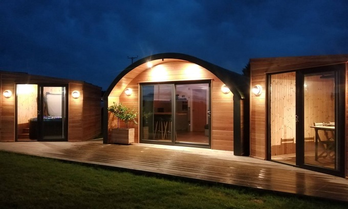 Keith Cabin | Discover Hillhead Hideaways: 5-Star Retreat with Spa & Kitchen