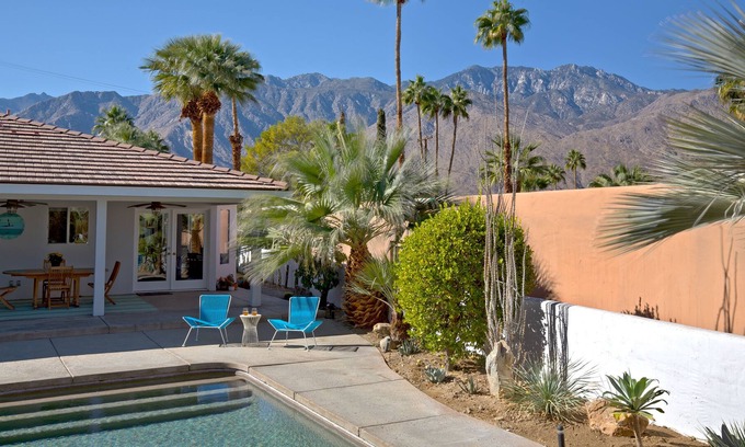Araby Cove House | Serene Hillside Haven with Ocean Views in Palm Springs
