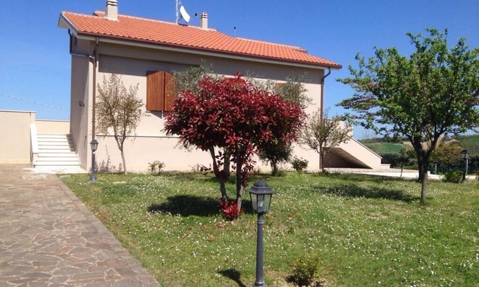 Tavullia House | Idyllic Hillside Villa with Ocean View & Breakfast Included