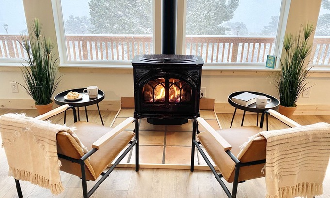 Salida House | Scenic Hilltop Chalet with Mt Shavano Views & Family Amenities