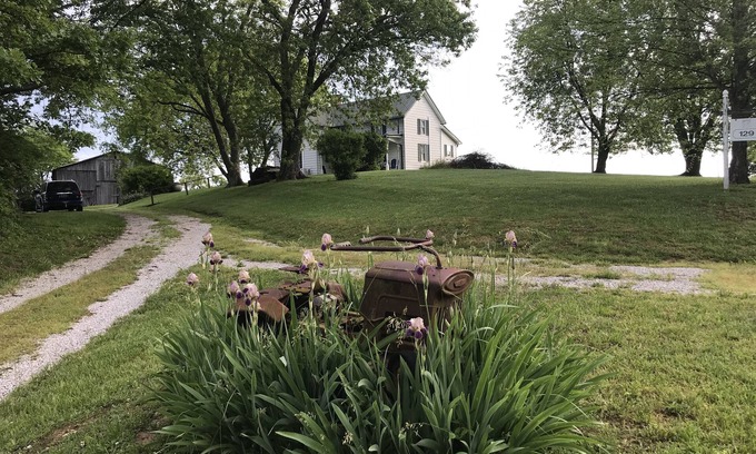 Carlisle House | Hilltop Farmhouse with Scenic Porches and Top-Rated Amenities
