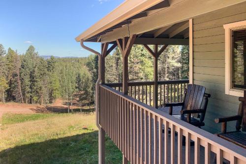 Florissant House | Serene Hilltop Retreat with Deck and Spectacular Views