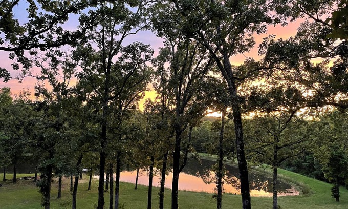 Grand Saline House | Idyllic Hilltop Hideaway with Private Lake Views & Amenities