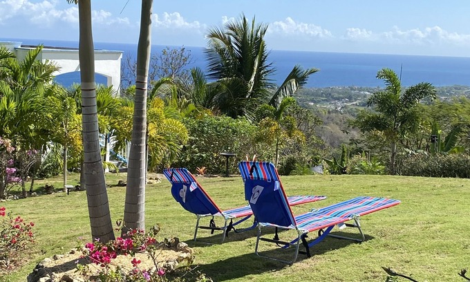 Lucea Apartment | Scenic Hilltop Studio with Ocean Views & Daily Breakfast