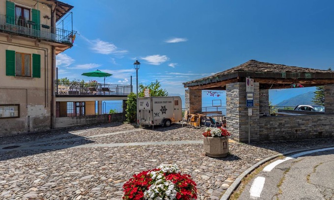 Campagnano di Roma House | Hilltop Terrace House - Panoramic Maggiore Lake Views & Stunning Sunsets