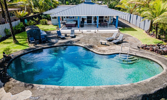Kapoho House | Oceanfront Hilo Shangrila: Pool, Hot Tub & Top Reviews!