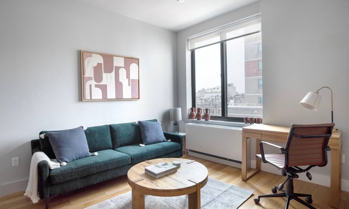 Ukrainian Village Apartment | Stylish East Village 1BR with Elevator & Charming Amenities