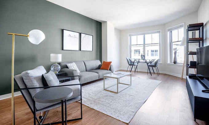 West End Apartment | Modern Foggy Bottom 1BR with Pool and Gym Near IMF