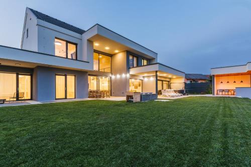 Brezice Villa | Relax at HIRUNDO: Villa with Saunas & Hot Tub, Rated 9.8