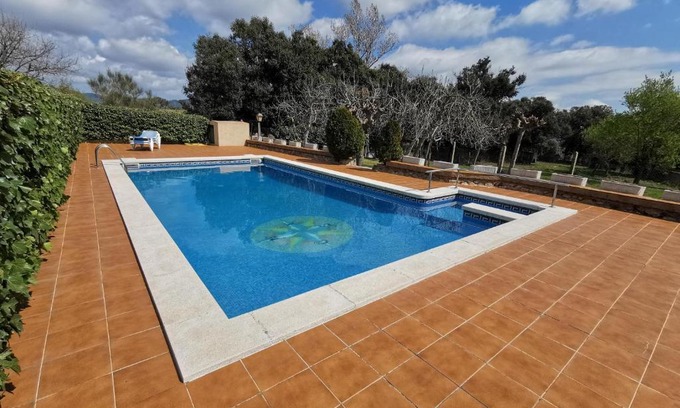 Llagostera House | Enchanting Historic Masía with Pool in Nature for Families
