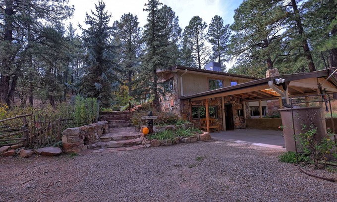 Sandia Park Country Club Apartment | Timeless Comfort at Historic 1925 Pine Cone Inn