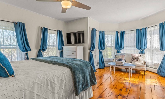 Mystic House | Exquisite Victorian Retreat with Ocean Views in Mystic