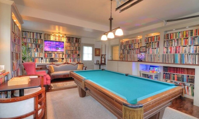 Geneva House | Historic 98: Game Room, Pet-Friendly and Cozy Fire Pit