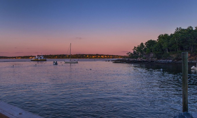 Portland House | Historic Bakery House on Great Diamond Island with Pool Access