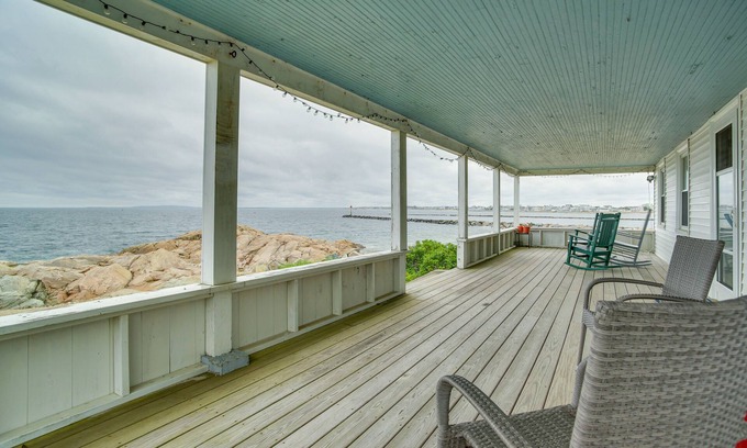 Brant Rock Cottage | Historic Cottage with Breathtaking Oceanfront Views