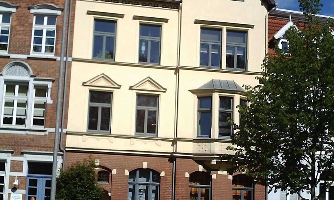 Wismar Apartment | Historic City Center Retreat with Ocean Views & Pool Access