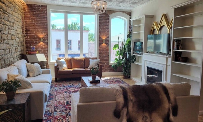 St. Marys Apartment | Historic Downtown St Marys Loft Experience