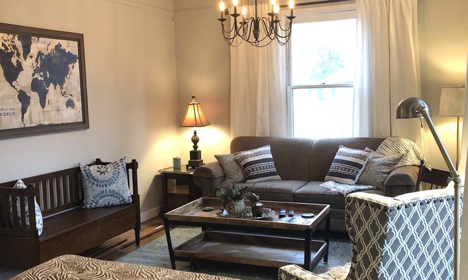 Topeka House | Historic Family-Friendly Farmhouse Near NOTO Attractions