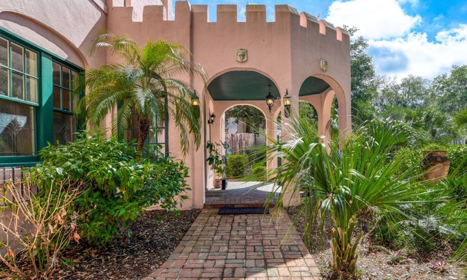 St. Augustine House | Historic Home Steps from Attractions with Pool & Ocean View