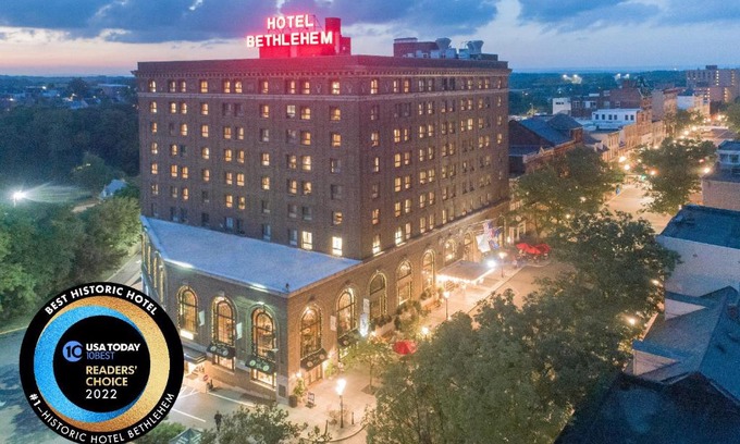 Bethlehem Hotel | Historic Hotel Bethlehem: 4-Star Stay with Family-Friendly Perks