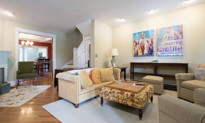Columbia Heights House | Historic Row House with Solar Power & Family-Friendly Perks