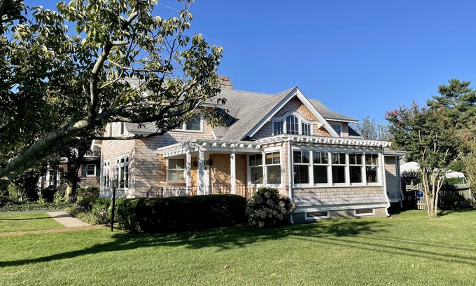 Avon House | Historic Sea Captain Home with Pool & Ocean Views