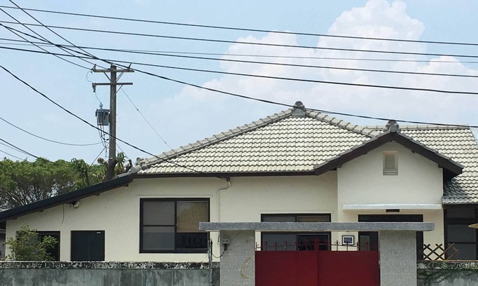 Kaohsiung City Centre House | Historical building with 2BRs, Garden and terrace. Asian Interior