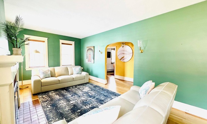 Hummelstown House | Historic Hummelstown Home Near Hershey with Hot Tub