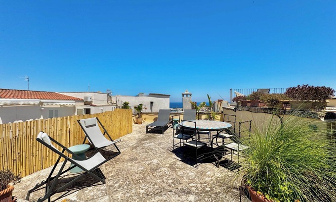Otranto Historic Centre Apartment | Experience La Torretta: Historic Mansion with Ocean View