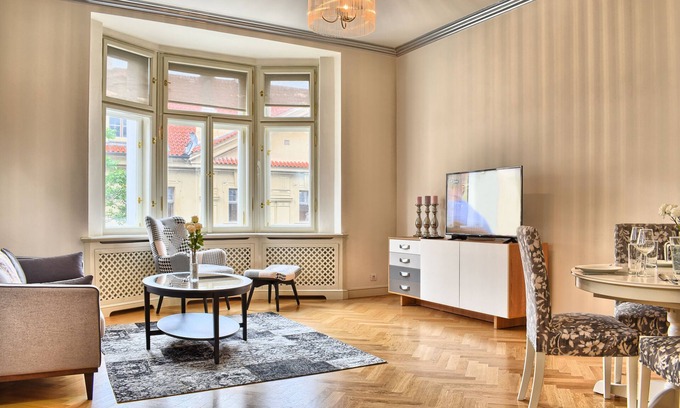 Josefov Apartment | Charming Two-Bedroom Apartment in Historic Milosrdnych