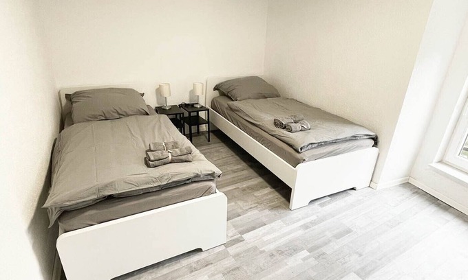 Bad Rappenau Apartment | Hn01 - Ferienwohnung mit Terrasse in Bad Rappenau bei Heilbronn, 55 qm, 2 Schlafzimmer, Max. 4 Personen