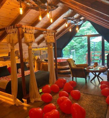Ayder Cabin | Discover Hoşdere Suit: Guest Rated 9.7 with Hot Tub & Breakfast