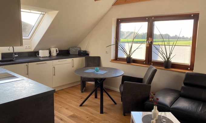 Isselburg Apartment | Cozy Getaway: Well-Designed Apartment for Two Guests